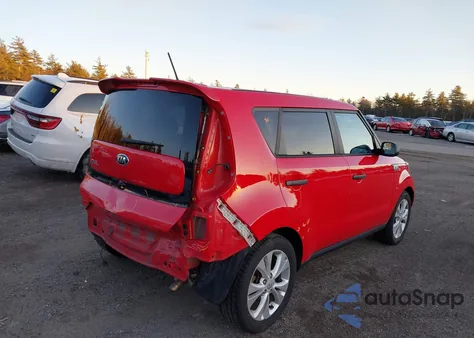 2016 Kia Soul + from USA, damaged, VIN KNDJP3A51G7843220